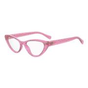 Roze Glitter Zonnebril CF 7012 Chiara Ferragni Collection , Pink , Dam...