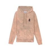 Katoen Patch Hoodie Études , Beige , Heren