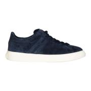 Blauwe Suède Sneakers - Stijlvol en Comfortabel Hogan , Blue , Heren