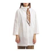 Delon Overjas met Foulard Herno , White , Dames