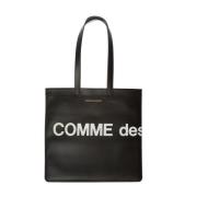 Shopper tas Comme des Garçons , Black , Heren