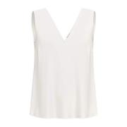 Mouwloze Top Emme DI Marella , White , Dames