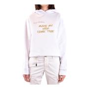 Hoodie Giada Benincasa , White , Dames