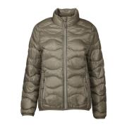 Down Jackets Danwear , Green , Dames