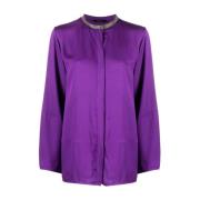 Blouses Fabiana Filippi , Purple , Dames