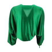 Blouses P.a.r.o.s.h. , Green , Dames