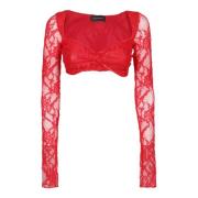 Tops met lange mouwen Andamane , Red , Dames