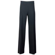 Straight Trousers Antonelli Firenze , Black , Dames
