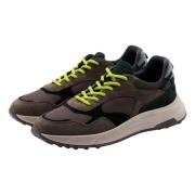 Hyperlight Sneaker - Groen/Grijs/Zwart, Italiaanse Stijl Hogan , Green...