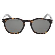 Opvallende zonnebril Saint Laurent , Brown , Unisex