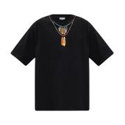 T-Shirts Marcelo Burlon , Black , Heren