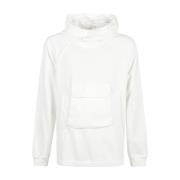 Hoodie Ten C , White , Heren