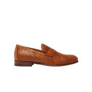 Delfina Loafers - Handgemaakte Italiaanse Leren Schoenen Scarosso , Br...