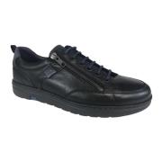 Casual Sneakers voor Dagelijks Gebruik Fluchos , Black , Heren