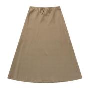 Midi-rok Munthe , Beige , Dames