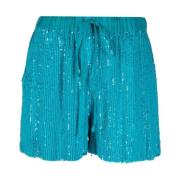 Short Shorts P.a.r.o.s.h. , Blue , Dames
