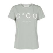 T-shirt Co'Couture , Gray , Dames