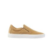 Beige Slip-On Sneakers Scarosso , Beige , Dames