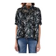 Multikleur Ss20 Overhemd Aspesi , Black , Dames