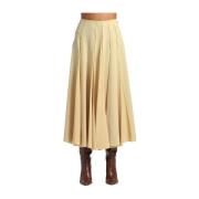 Midi -rokken Erika Cavallini , Yellow , Dames