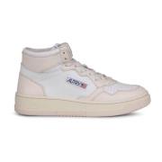 Hoge vetersneakers Autry , White , Dames