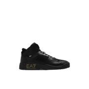 Hoge sneakers Emporio Armani EA7 , Black , Heren
