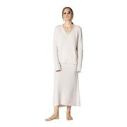 Maxi Jurk Sminfinity , White , Dames