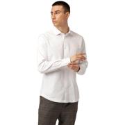 Overhemd- Clean CUT Formal Stretch Shirt Clean Cut , White , Heren
