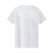 Retro Logo T-shirt Maison Margiela , White , Dames