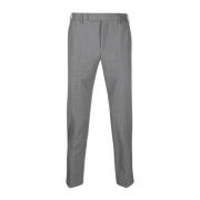 Cropped Trousers PT Torino , Gray , Heren