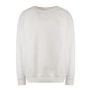 Katoenen sweatshirt met logo voor heren Maison Margiela , White , Here...