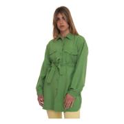 Britney Long blouse Pennyblack , Green , Dames