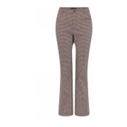 Straight Trousers C.Ro , Multicolor , Dames