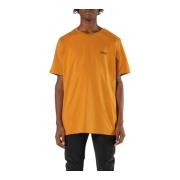 T-shirt Dondup , Orange , Heren