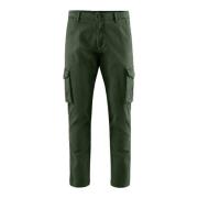 Tapered Trousers BomBoogie , Green , Heren
