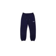 Blauwe Katoenen Sportbroek Aw23 Autry , Blue , Heren