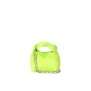 Ziggy Satin Lime Green Micro Tas Stine Goya , Green , Dames