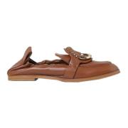 Leren Loafers voor Dames See by Chloé , Brown , Dames