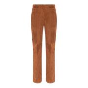 ‘Sewan’ suède broek The Mannei , Brown , Dames