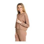 Stijlvolle Jumpsuit voor Vrouwen Liu Jo , Brown , Dames