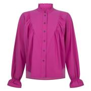 Stijlvolle Roberta Blouse in Fuxia Jane Lushka , Pink , Dames