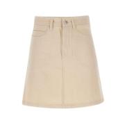 Short Skirts A.p.c. , Beige , Dames