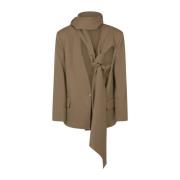 Bruine Axel Blazer The Attico , Brown , Dames