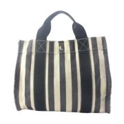 Pre-owned Leather totes Hermès Vintage , Black , Dames