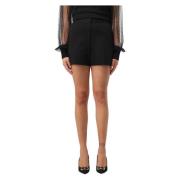 Korte Bermuda Shorts Twinset , Black , Dames