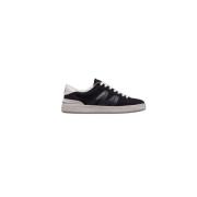 Blauwe lage sneakers voor heren Moncler , Blue , Heren