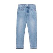 Jeremiah Straight Gerecyclede Denim Jeans Amish , Blue , Heren