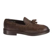 Tassel Platte Schoenen Doucal's , Brown , Heren