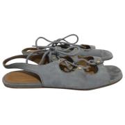 Pre-owned Sandalen Chloé Pre-owned , Gray , Dames