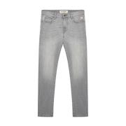 Slim-fit Denim Jeans Roy Roger's , Gray , Heren